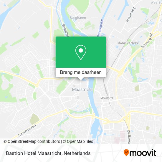 Bastion Hotel Maastricht kaart