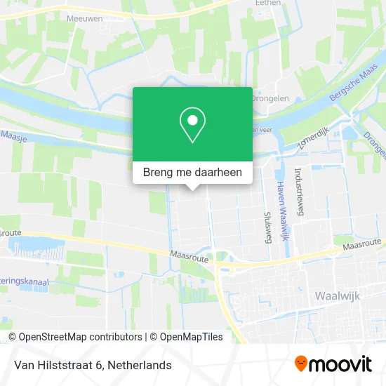 Van Hilststraat 6 kaart