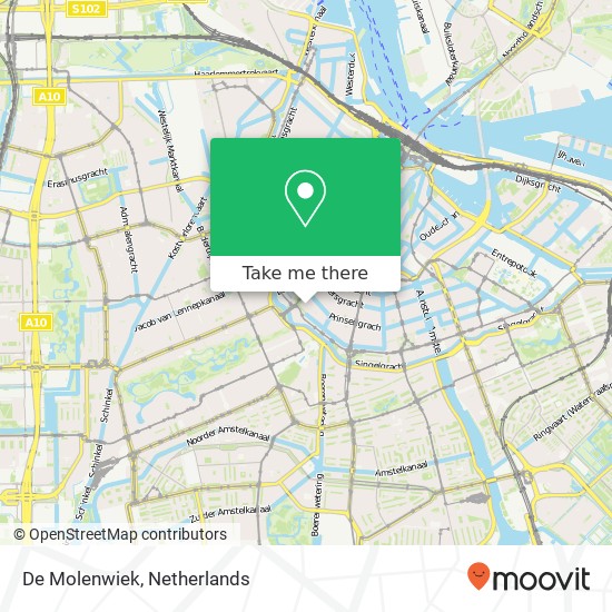 De Molenwiek, Korte Leidsedwarsstraat 95A kaart