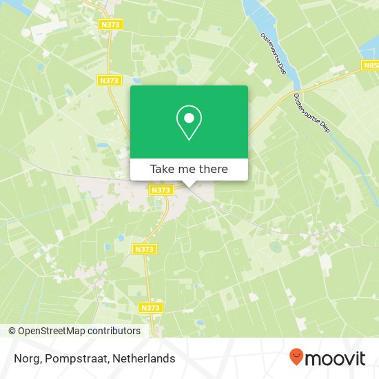 Norg, Pompstraat kaart