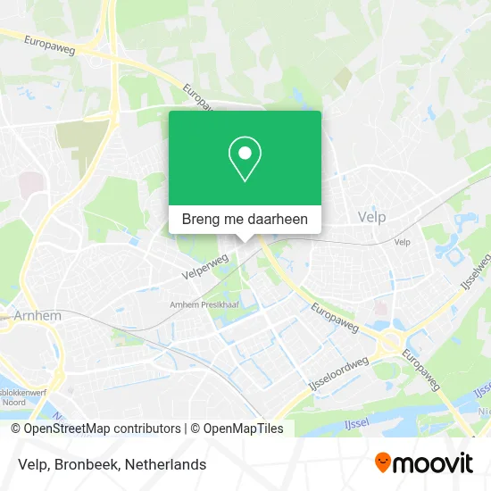 Velp, Bronbeek kaart