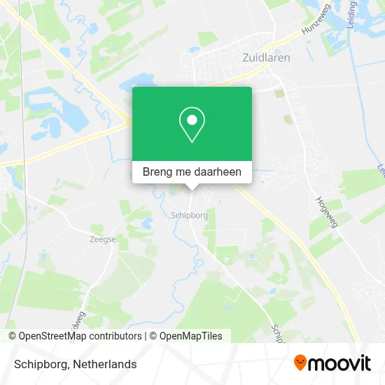 Schipborg kaart
