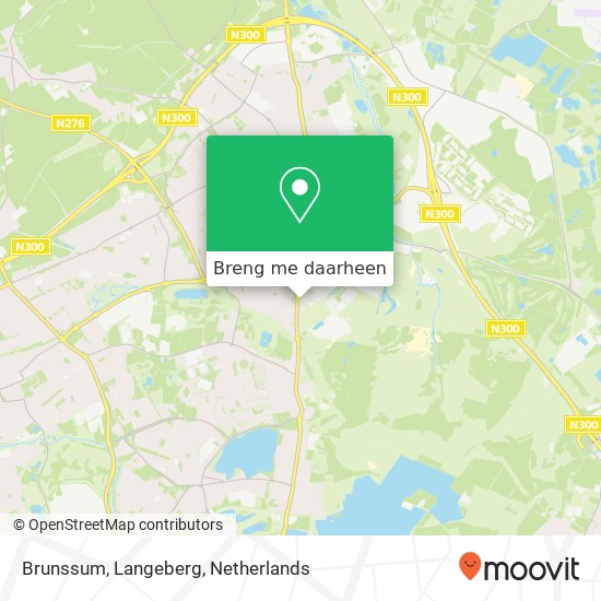 Brunssum, Langeberg kaart