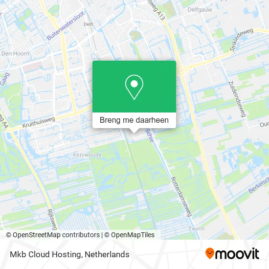 Mkb Cloud Hosting kaart