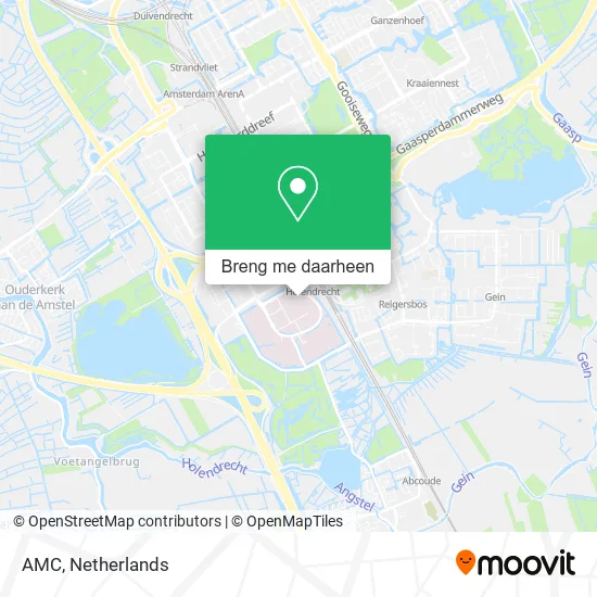 AMC kaart
