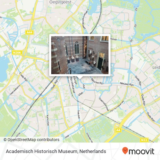 Academisch Historisch Museum kaart