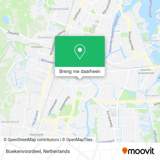 Boekenvoordeel kaart