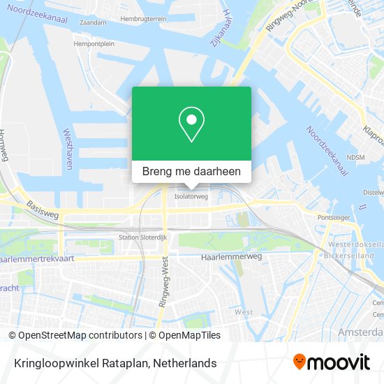 Kringloopwinkel Rataplan kaart