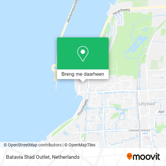 Batavia Stad Outlet kaart