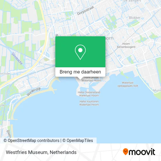 Westfries Museum kaart