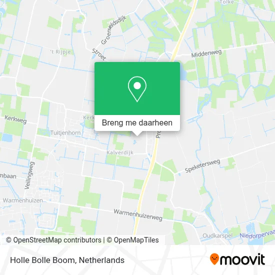 Holle Bolle Boom kaart