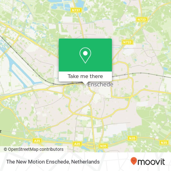 The New Motion Enschede kaart