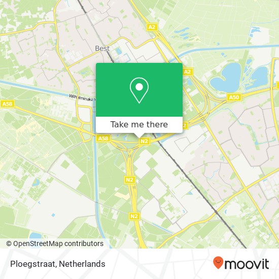 Ploegstraat, 5651 Eindhoven kaart