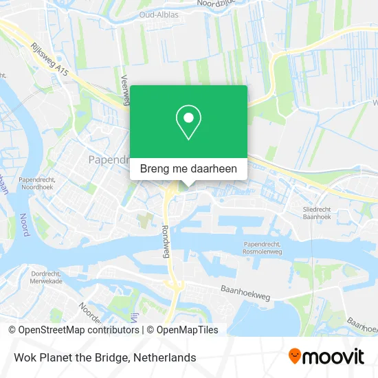 Wok Planet the Bridge kaart