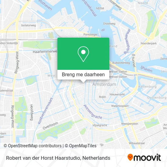 Robert van der Horst Haarstudio kaart