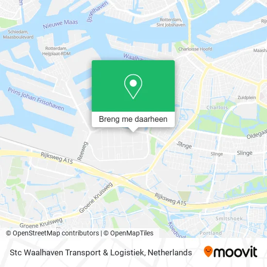 Stc Waalhaven Transport & Logistiek kaart