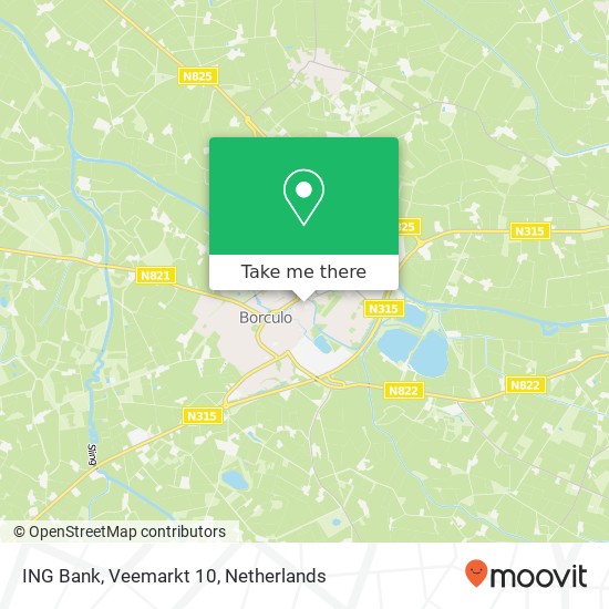 ING Bank, Veemarkt 10 kaart