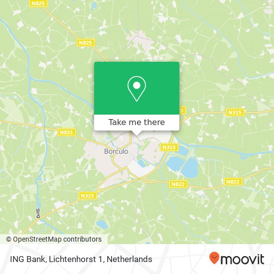 ING Bank, Lichtenhorst 1 kaart