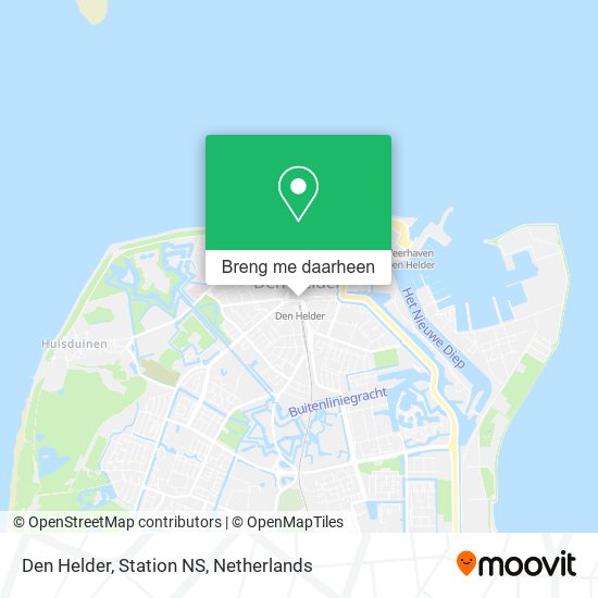 Den Helder, Station NS kaart