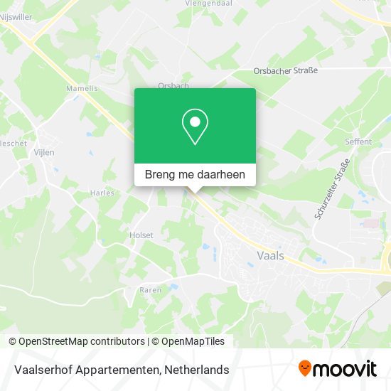 Vaalserhof Appartementen kaart