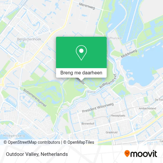 Outdoor Valley kaart