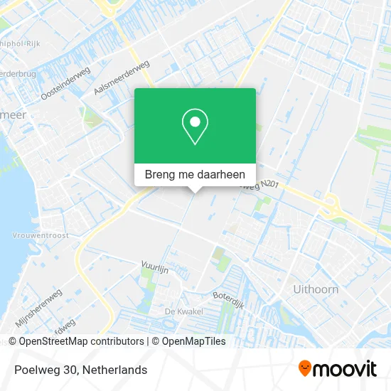 Poelweg 30 kaart