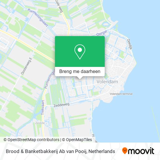 Brood & Banketbakkerij Ab van Pooij kaart