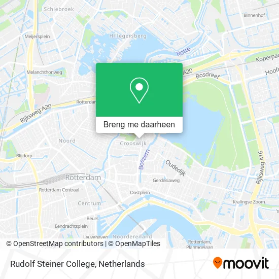 Rudolf Steiner College kaart