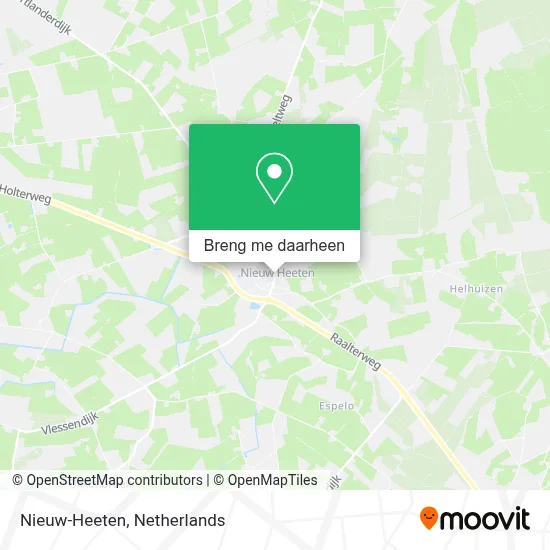 Nieuw-Heeten kaart