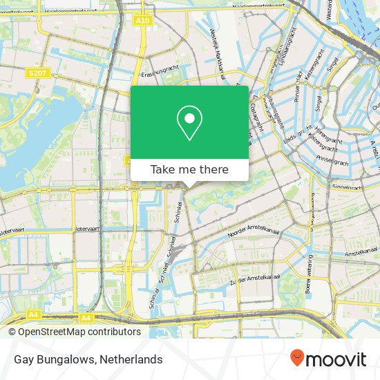 Gay Bungalows kaart