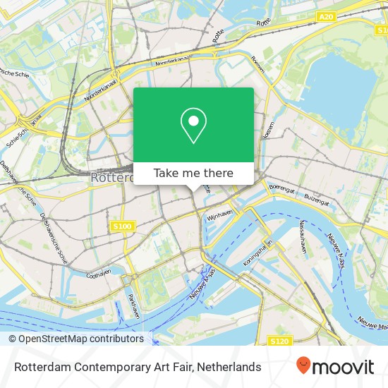 Rotterdam Contemporary Art Fair kaart