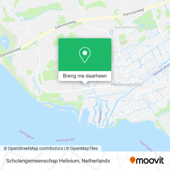 Scholengemeenschap Helinium kaart