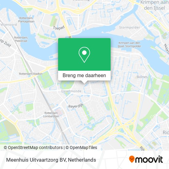 Meenhuis Uitvaartzorg BV kaart