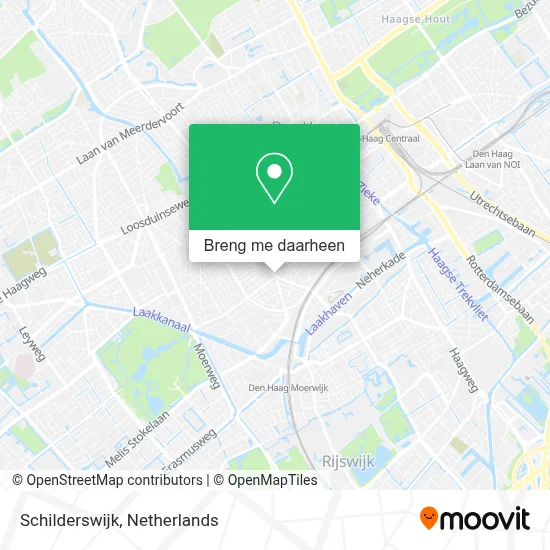 Schilderswijk kaart