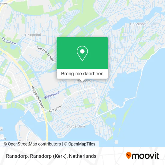 Ransdorp, Ransdorp (Kerk) kaart