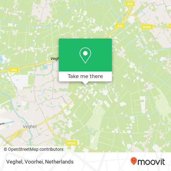 Veghel, Voorhei kaart