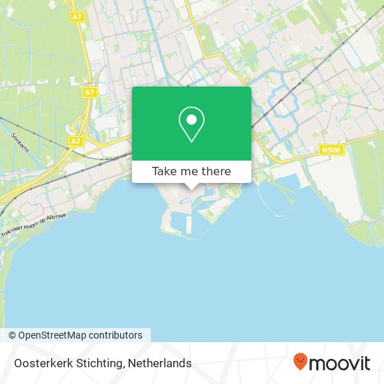 Oosterkerk Stichting kaart