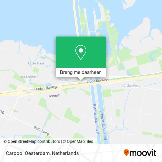 Carpool Oesterdam kaart