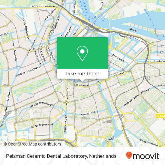 Pelzman Ceramic Dental Laboratory kaart