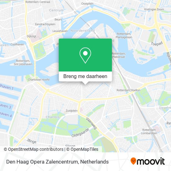 Den Haag Opera Zalencentrum kaart