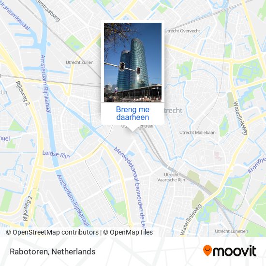 Rabotoren kaart