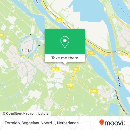 Formido, Seggelant-Noord 1 kaart