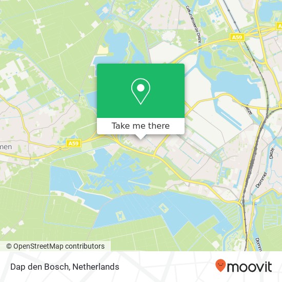 Dap den Bosch, Jacob van Wassenaerstraat 6 kaart
