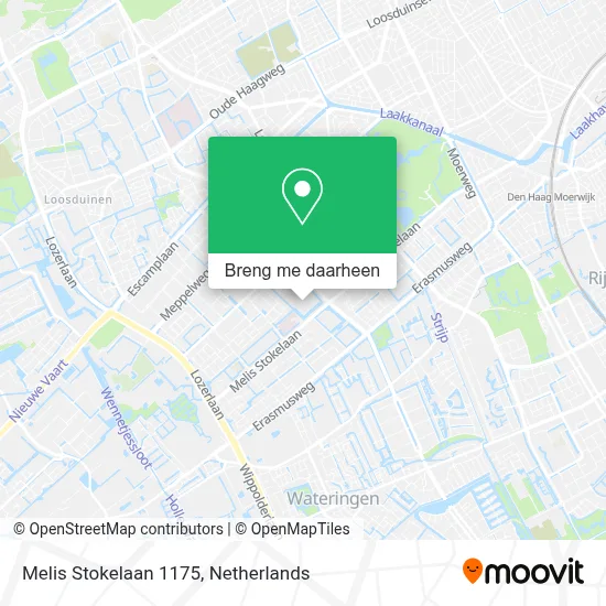 Melis Stokelaan 1175 kaart