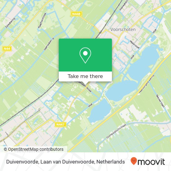 Duivenvoorde, Laan van Duivenvoorde kaart