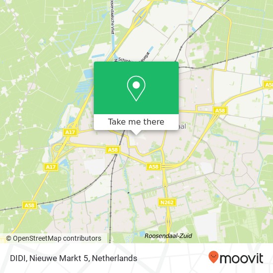 DIDI, Nieuwe Markt 5 kaart