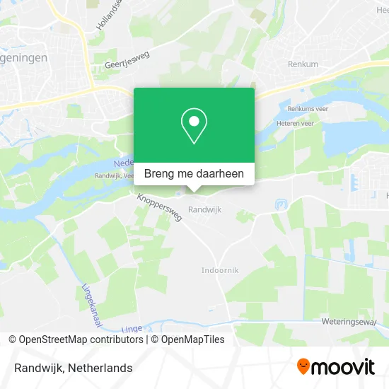 Randwijk kaart