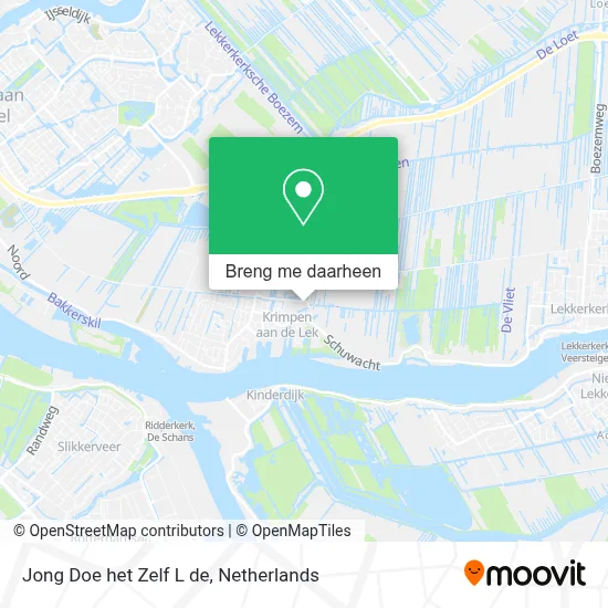 Jong Doe het Zelf L de kaart