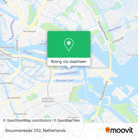 Stuurmankade 252 kaart