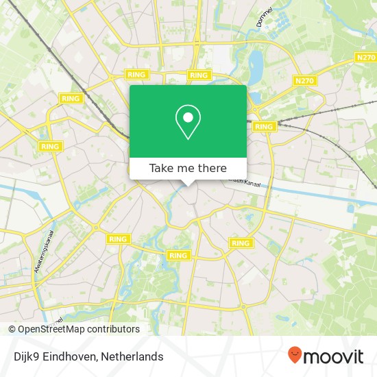 Dijk9 Eindhoven, Stratumsedijk 9 kaart